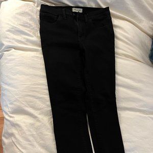 Madewell Black Skinny Jeans